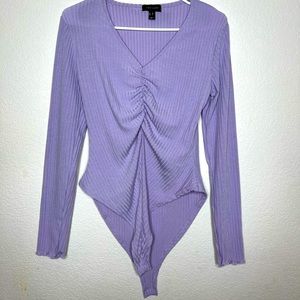 New Look lilac bodysuit sz 6